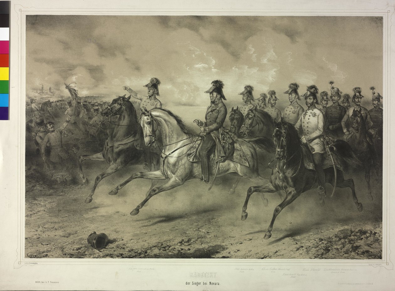 Joseph greve von Radetzky av Radetz av Artist Unknown