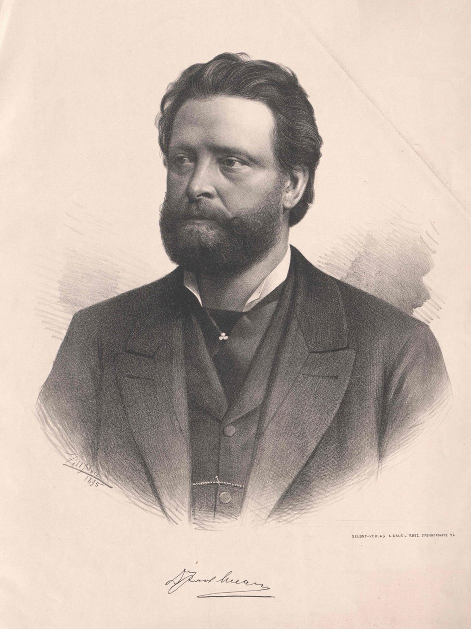 Karl Lueger (tryck) av Artist Unknown