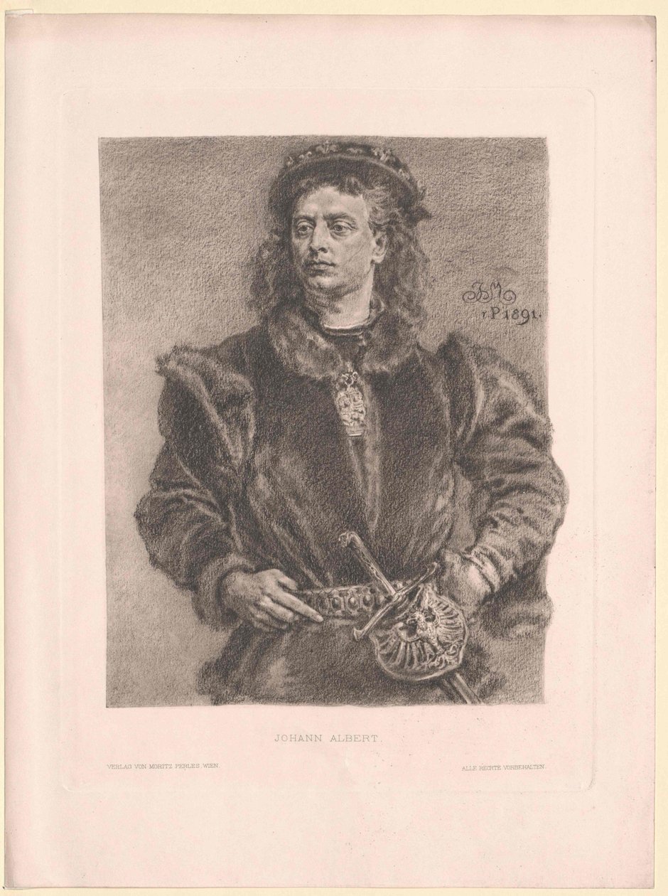 Kung av Polen Johann I Albrecht av Artist Unknown