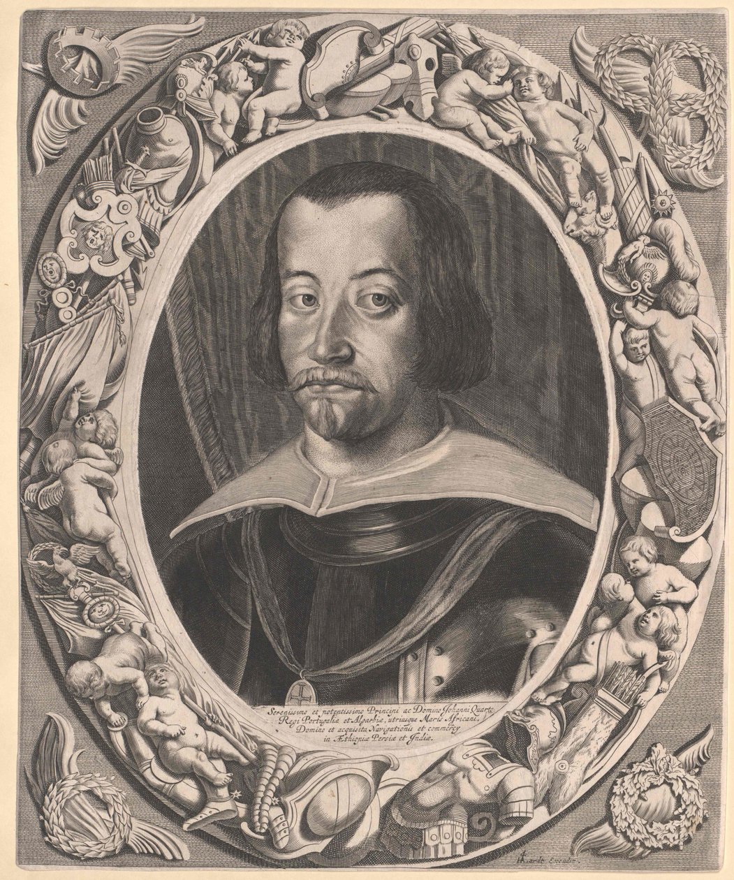 Kung av Portugal Johann IV av Artist Unknown