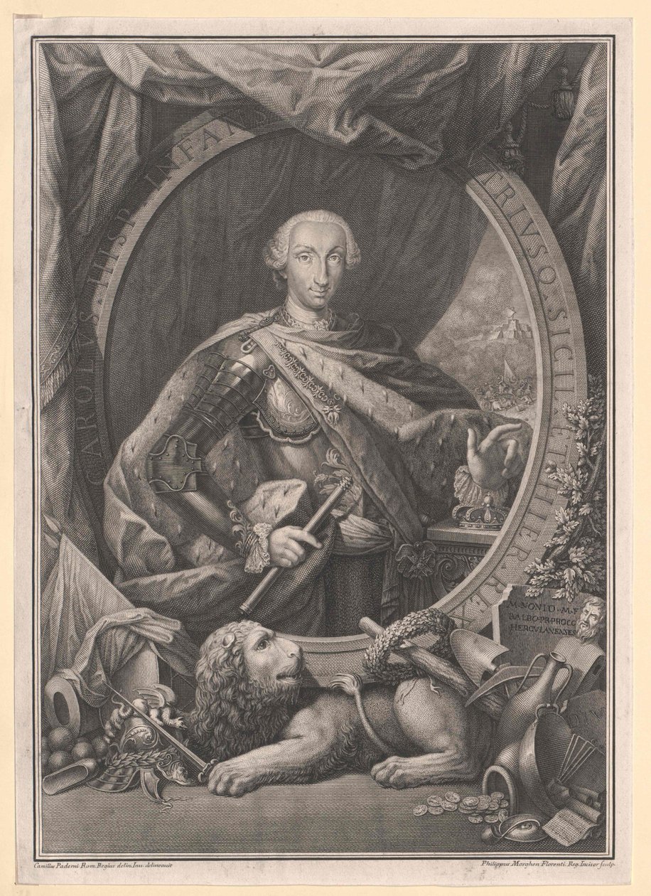 Kung av Spanien Karl III av Artist Unknown