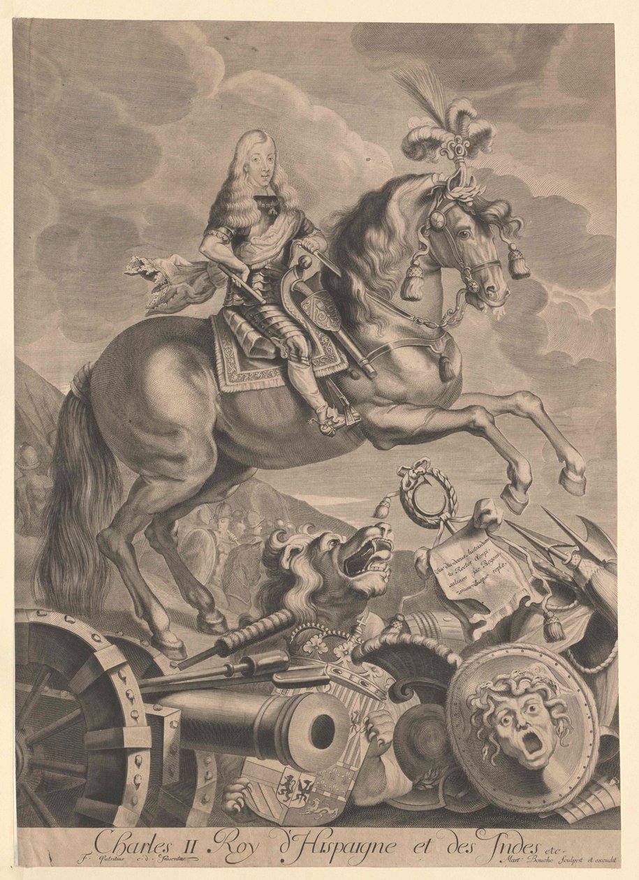 Kung av Spanien Karl II av Artist Unknown