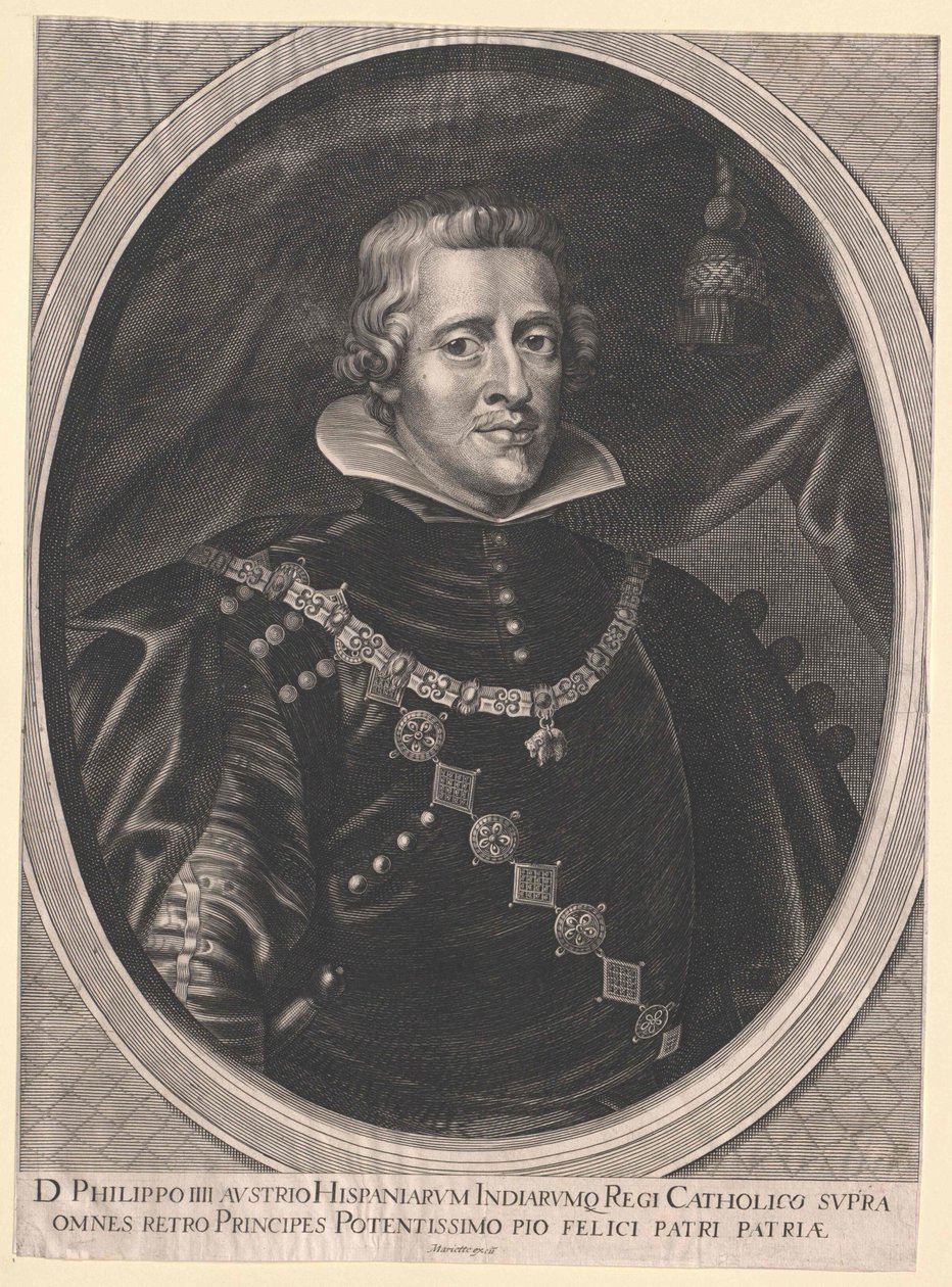 Kung av Spanien Filip IV av Artist Unknown