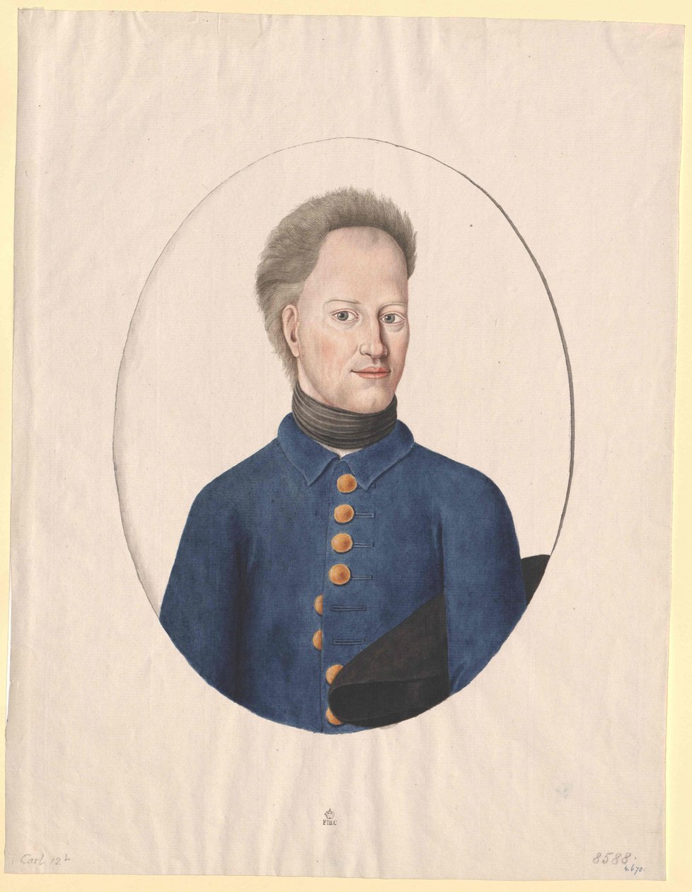 Kung av Sverige Karl XII av Artist Unknown