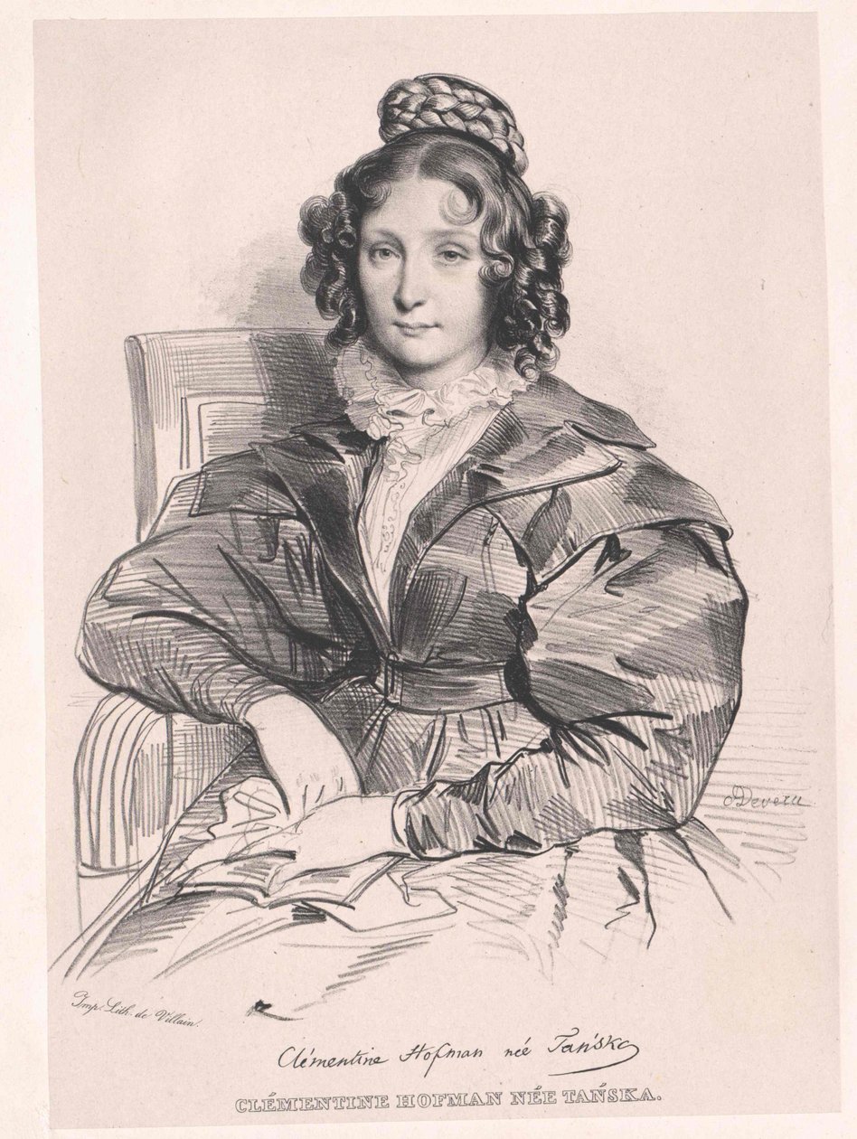 Klementyna Tanska av Artist Unknown