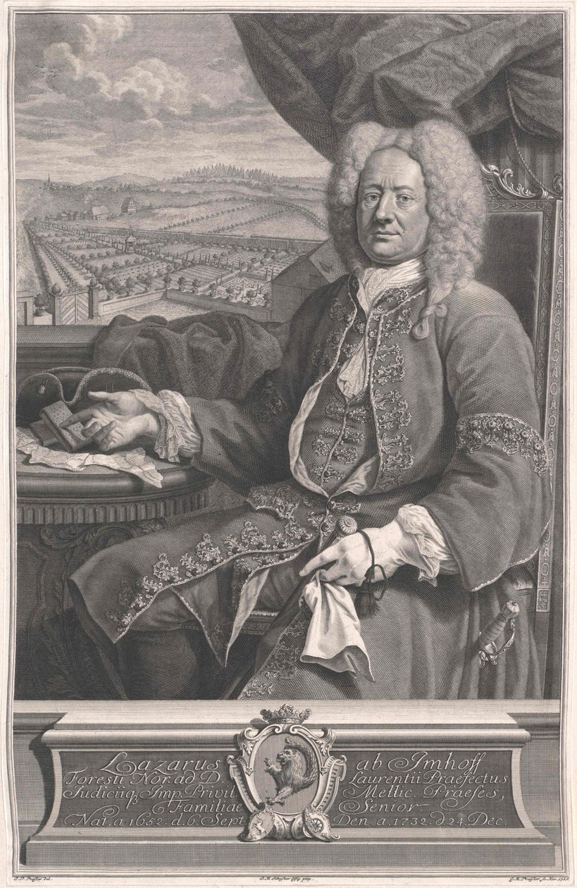 Lazarus von Imhoff av Artist Unknown