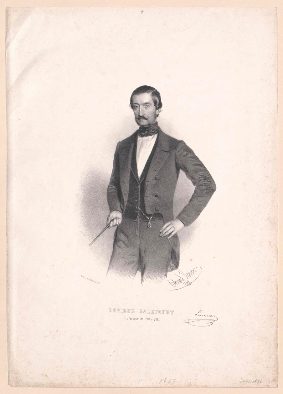 Bodde cirka 1854 Levieux Galeuchet av Artist Unknown