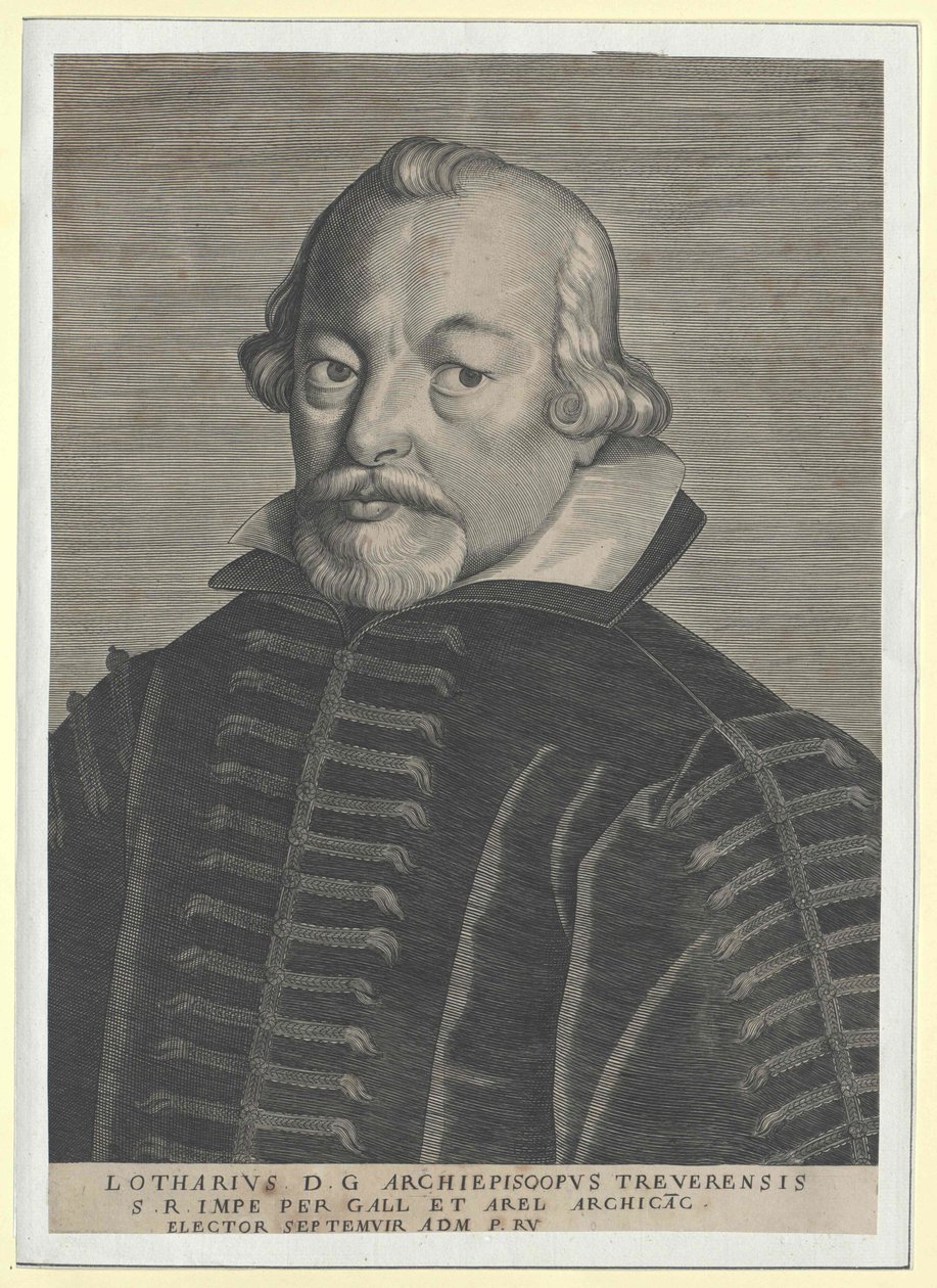 Lothar von Metternich av Artist Unknown