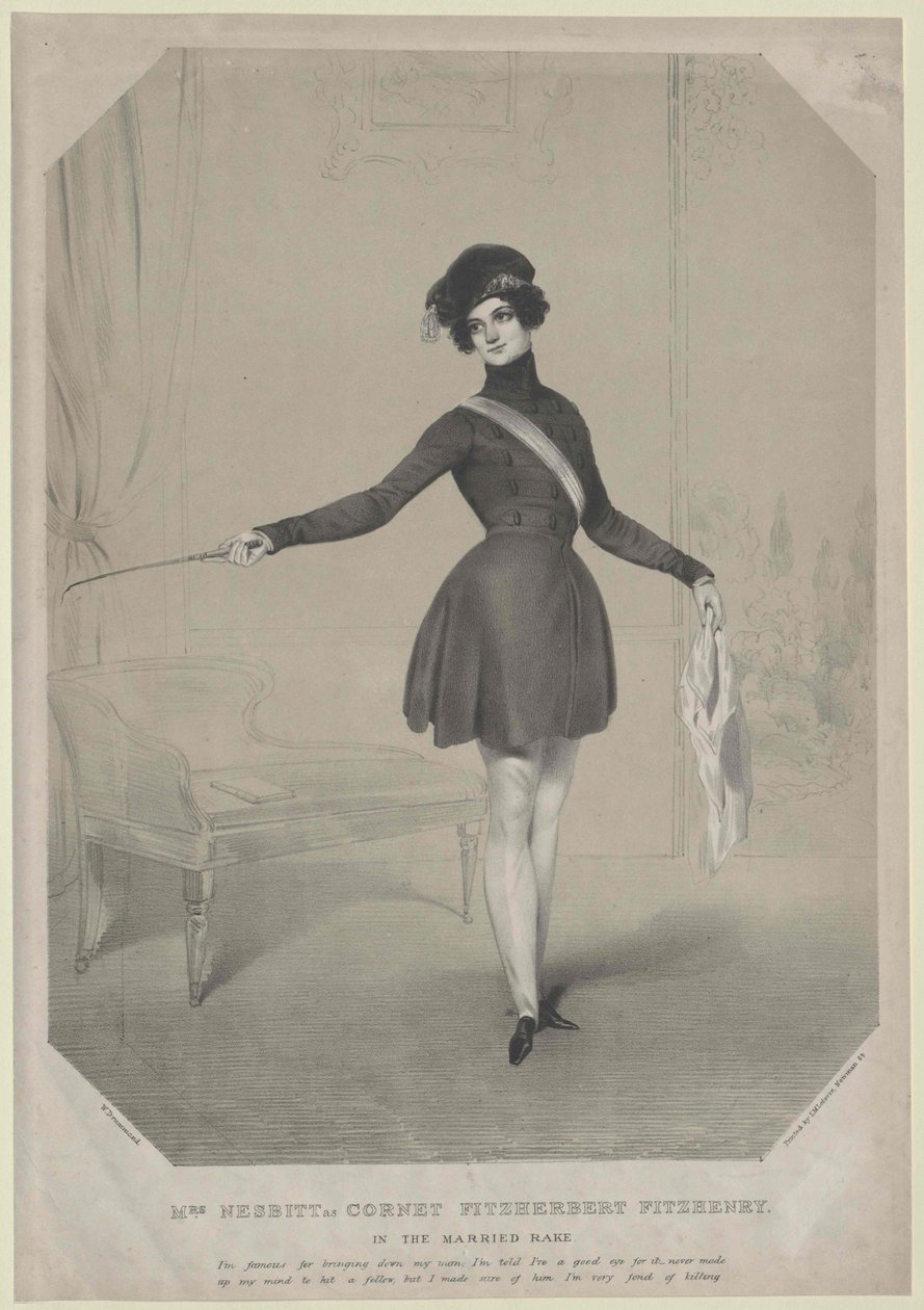 Louisa Cranstoun Macnamara av Artist Unknown