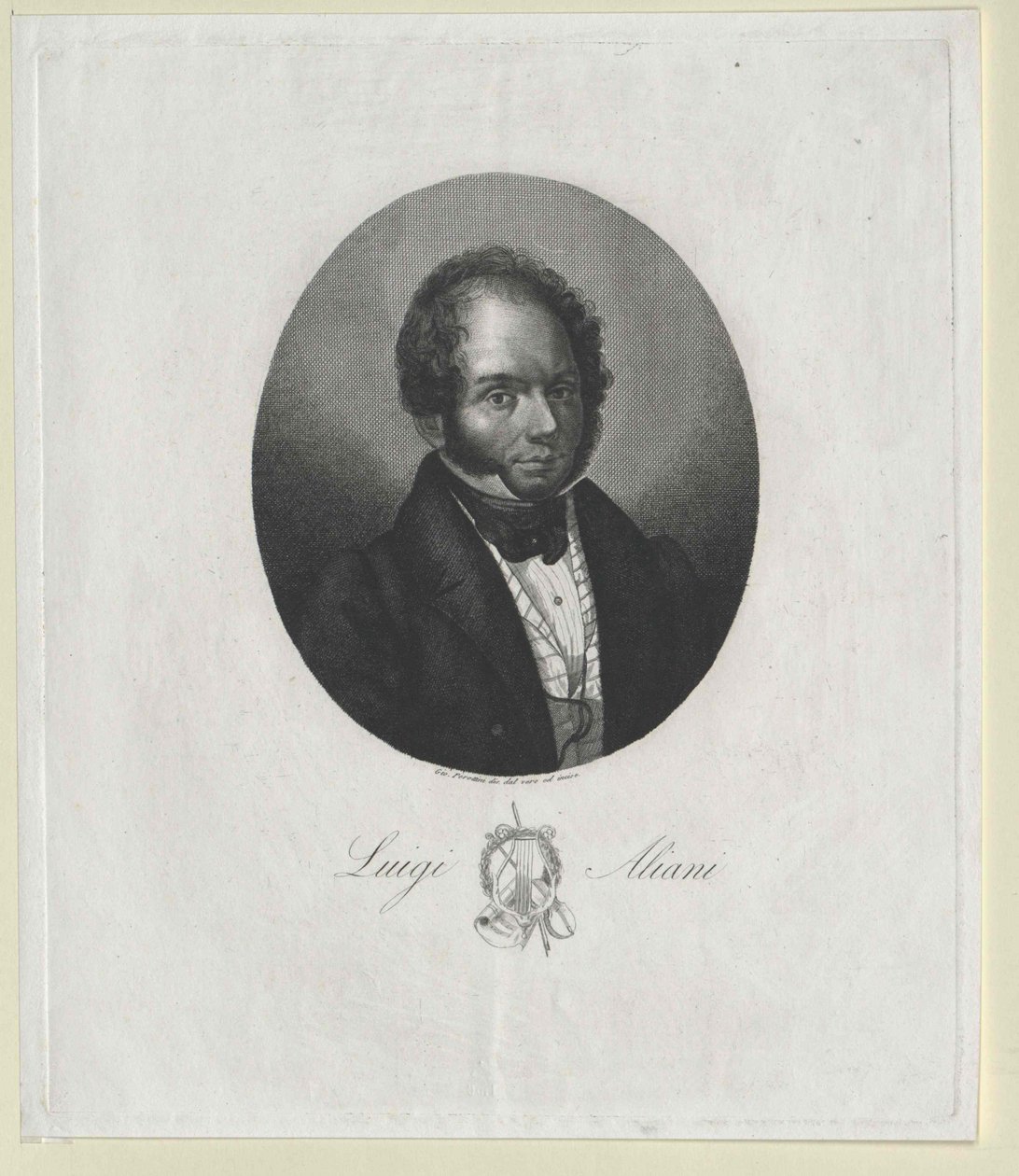 Luigi Aliani (tryck) av Artist Unknown
