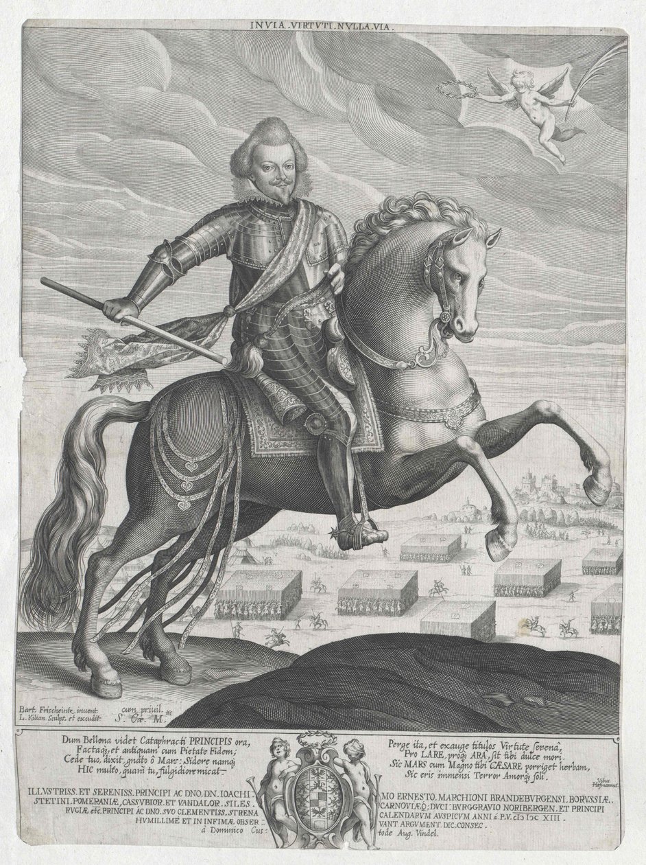 Markgreve av Brandenburg-Ansbach Joachim Ernest av Artist Unknown