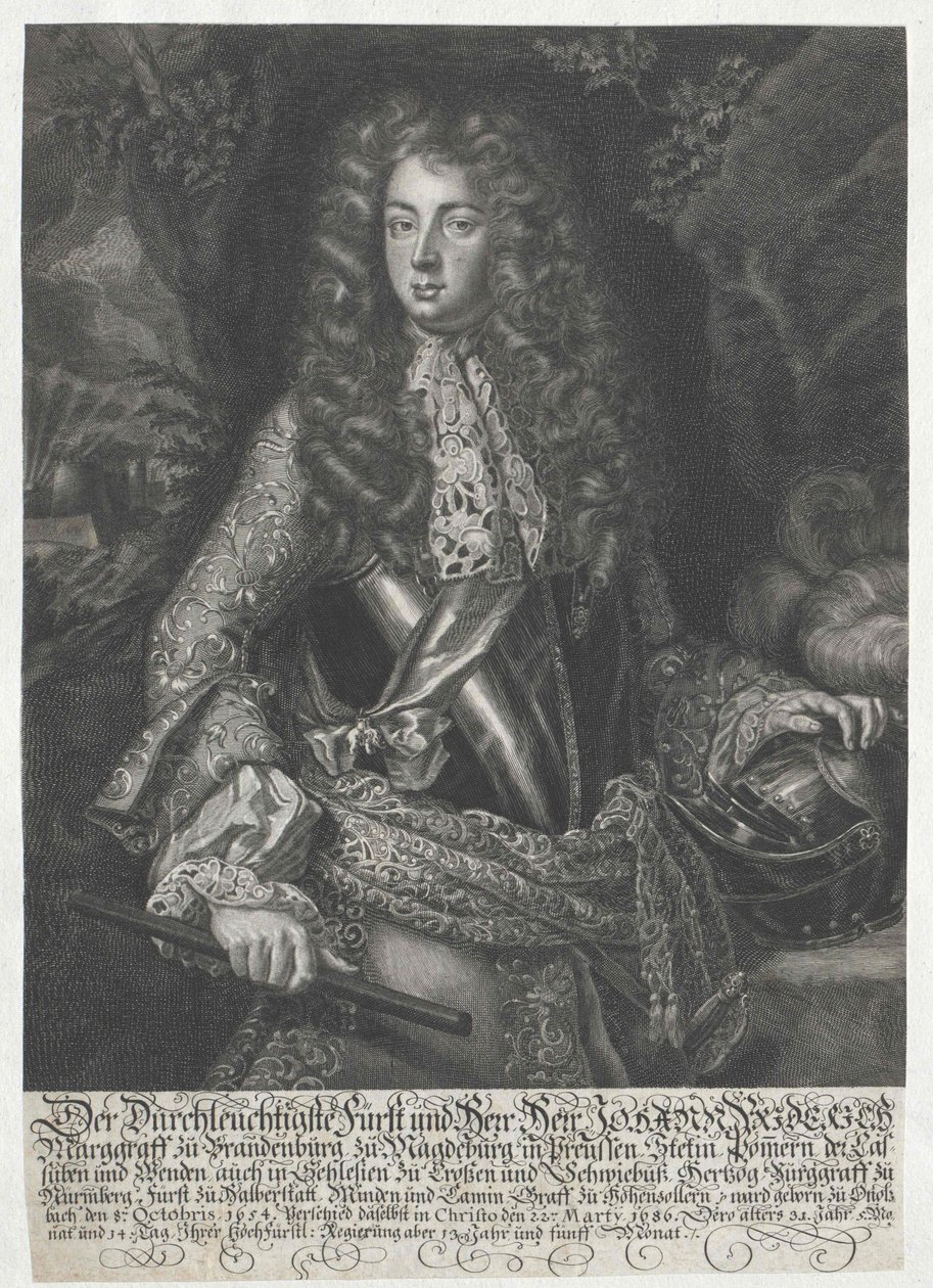 Markgreve av Brandenburg-Ansbach Johann Frederick av Artist Unknown
