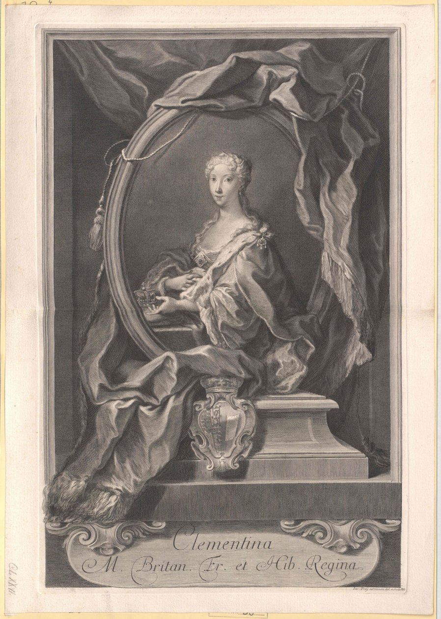 Maria Clementine Sobieska av Artist Unknown
