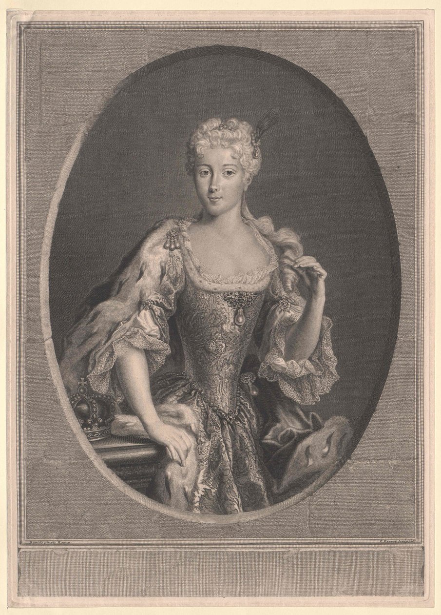 Maria Clementine Sobieska av Artist Unknown