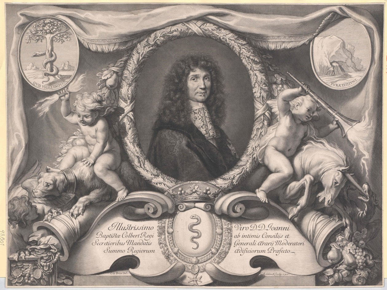 Markisinnan av Seignelay Colbert av Artist Unknown