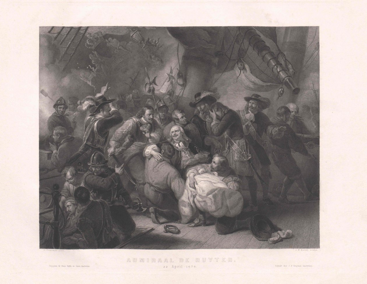 Michiel Adriaanszoon Ruyter av Artist Unknown