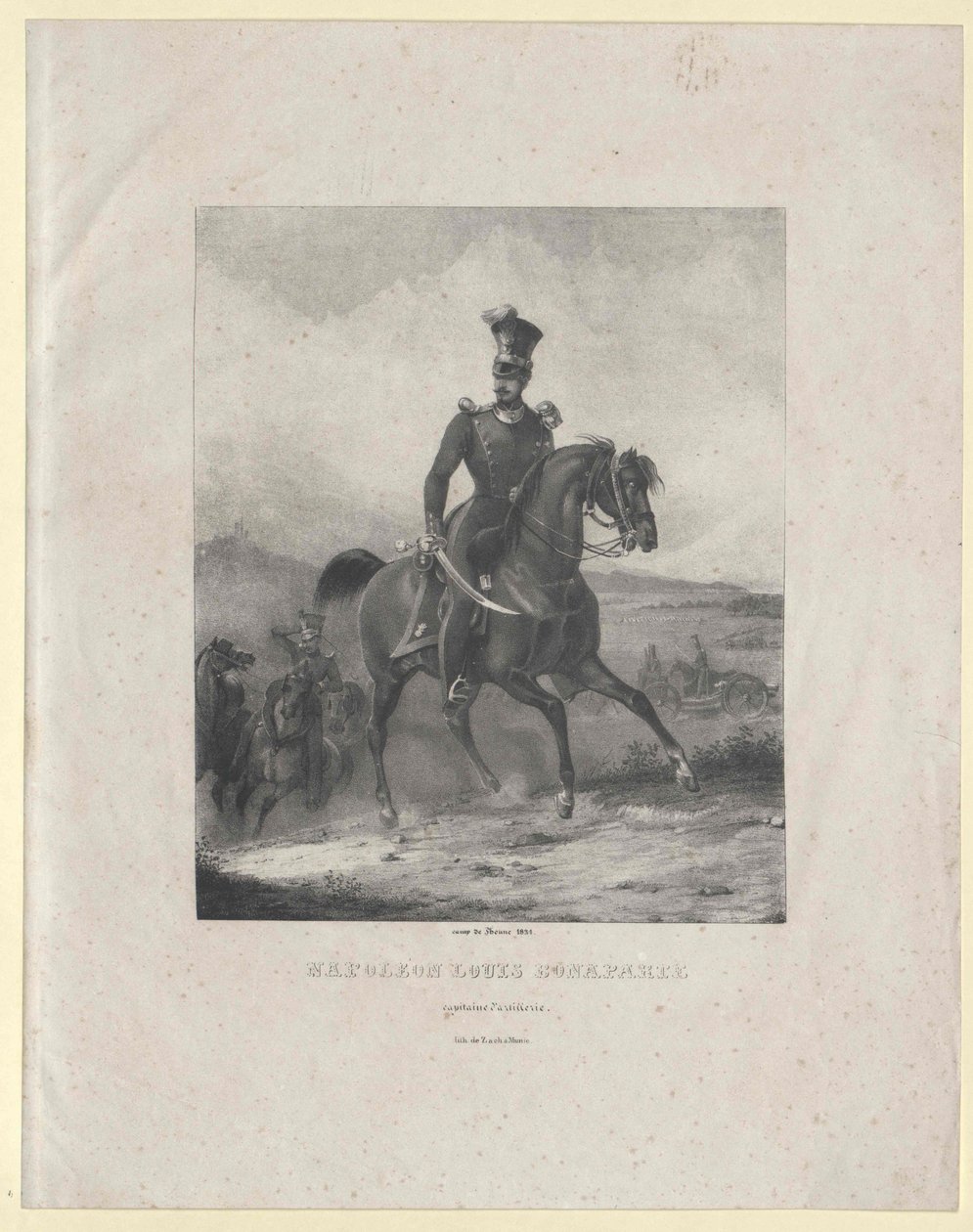 Napoleon III Frankrikes kejsare, av Artist Unknown