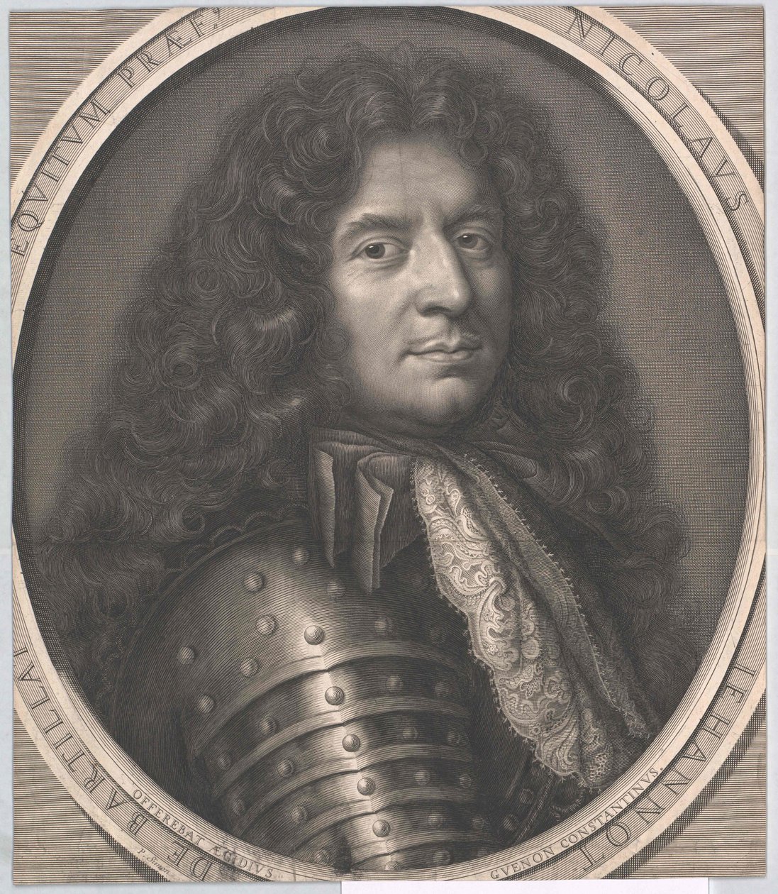 Nicolas Jehannot de Bartillat (tryck) av Artist Unknown