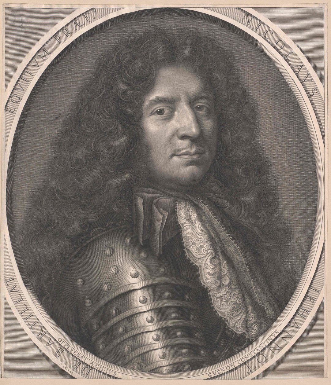Nicolas Jehannot de Bartillat (tryck) av Artist Unknown