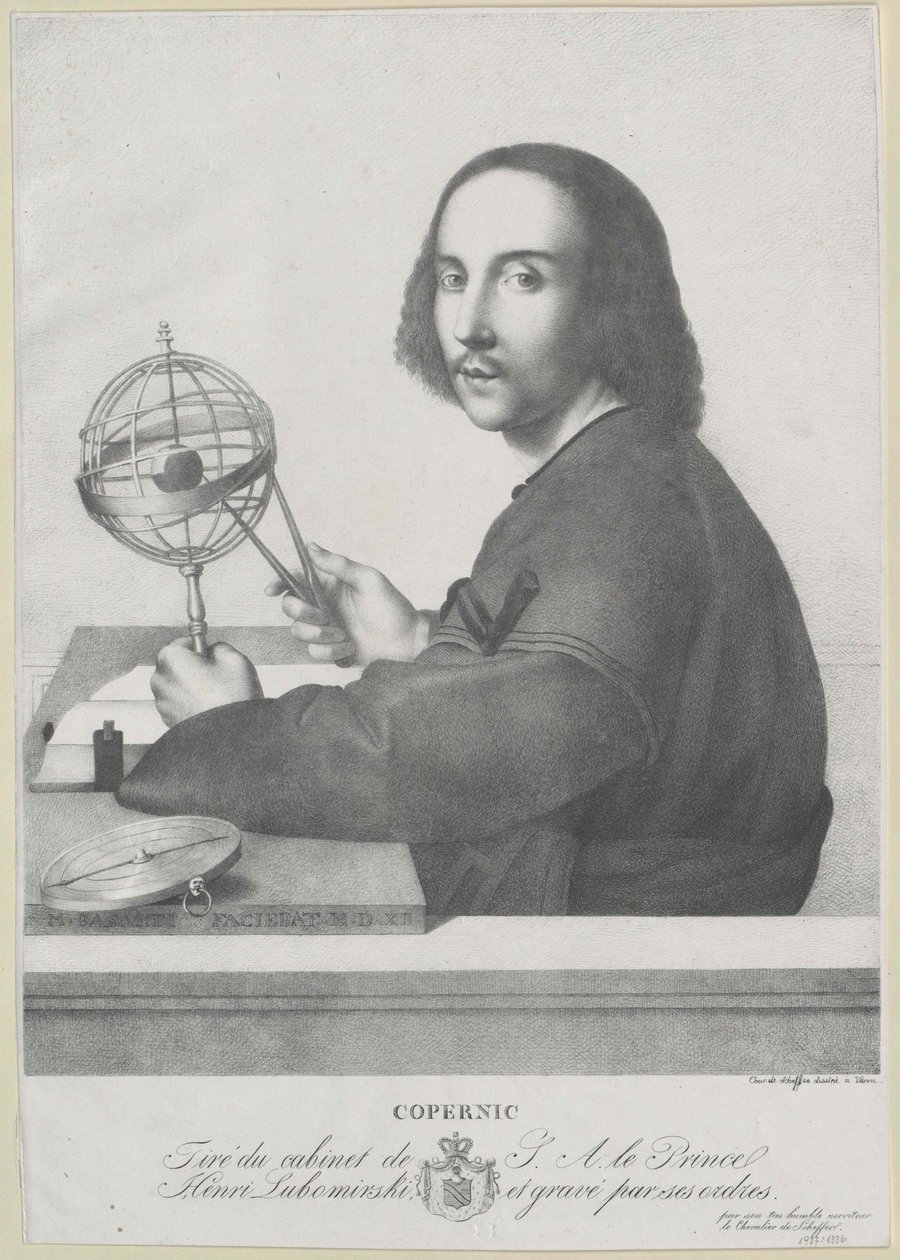 Nicolaus Copernicus av Artist Unknown