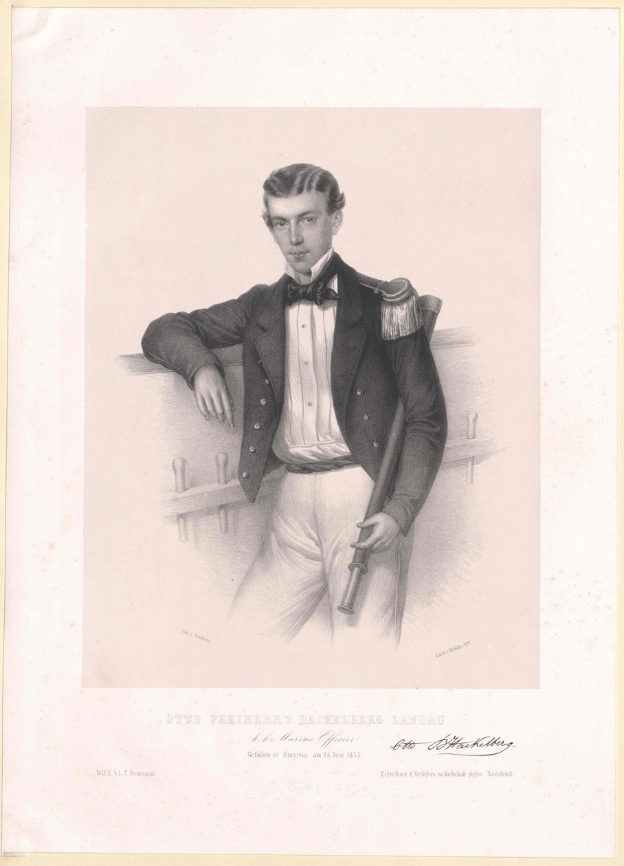 Otto baron Hackelberg-Landau till Hoechenberg av Artist Unknown