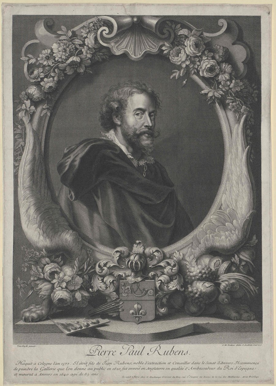 Peter Paul Rubens av Artist Unknown