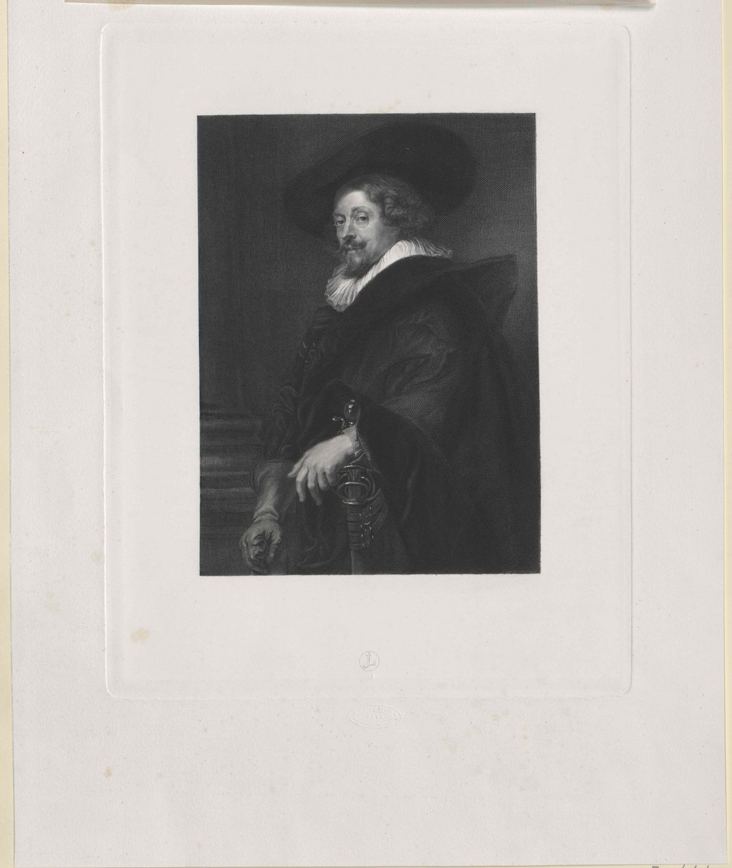 Peter Paul Rubens av Artist Unknown