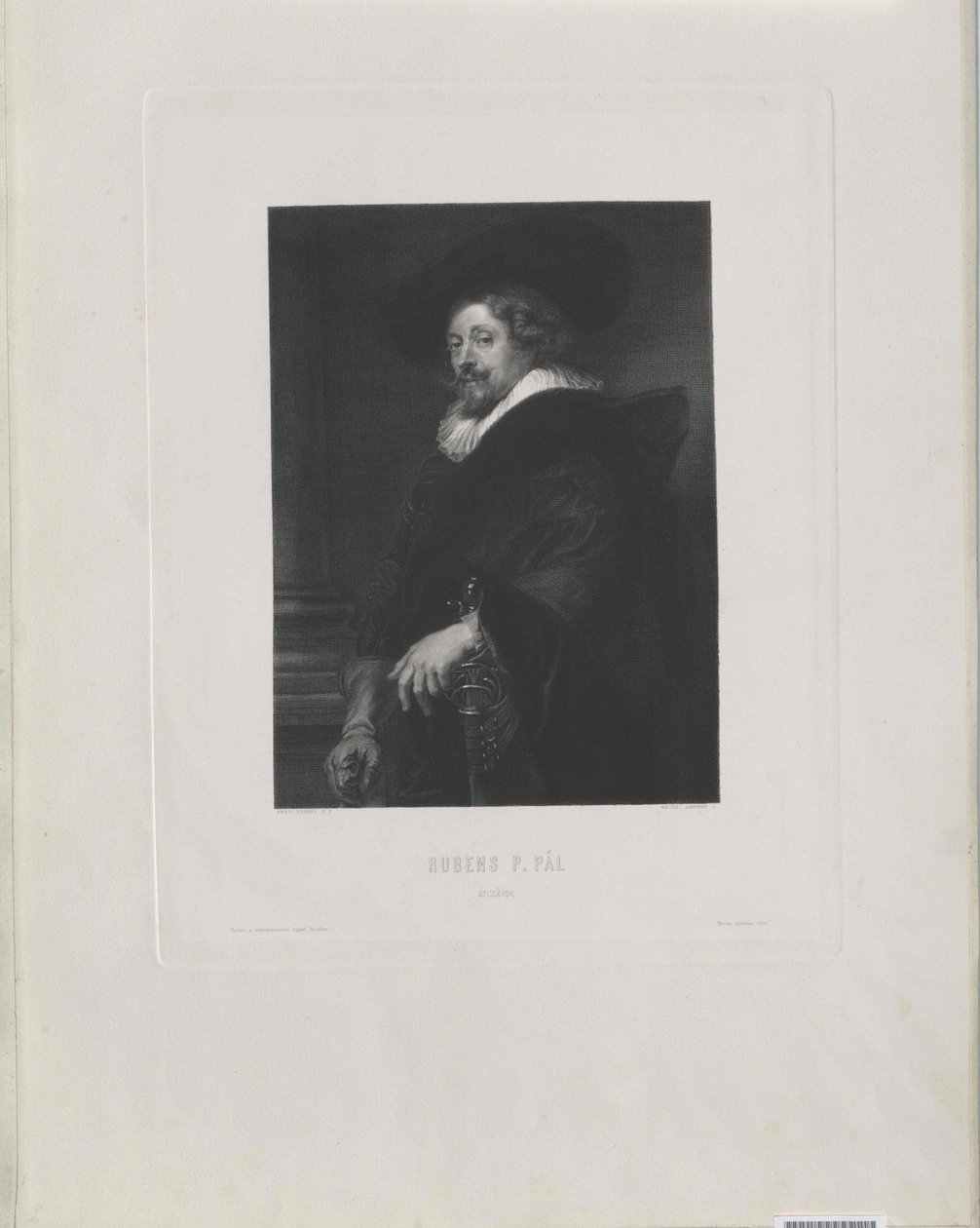 Peter Paul Rubens av Artist Unknown