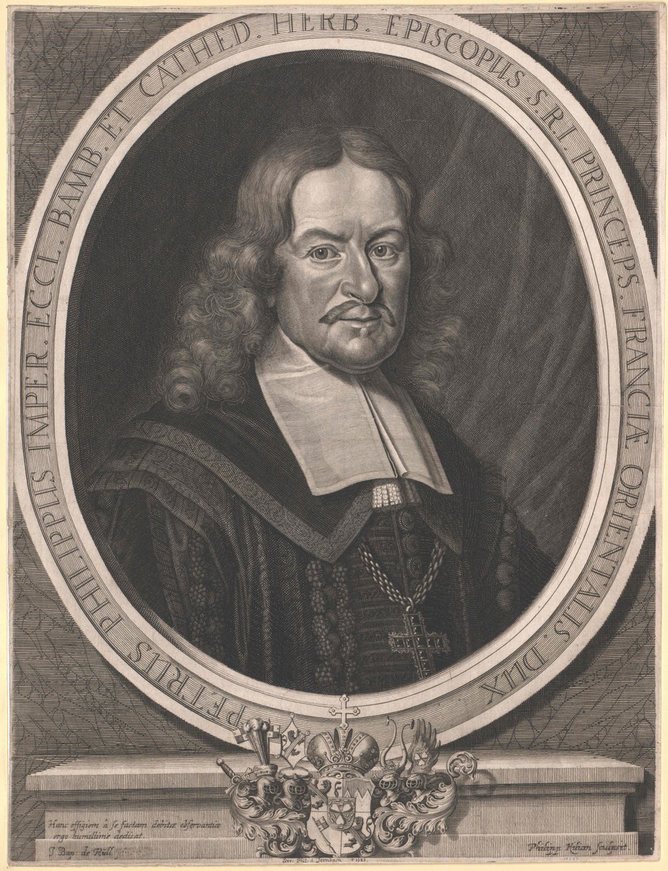 Peter Philipp von Dernbach av Artist Unknown