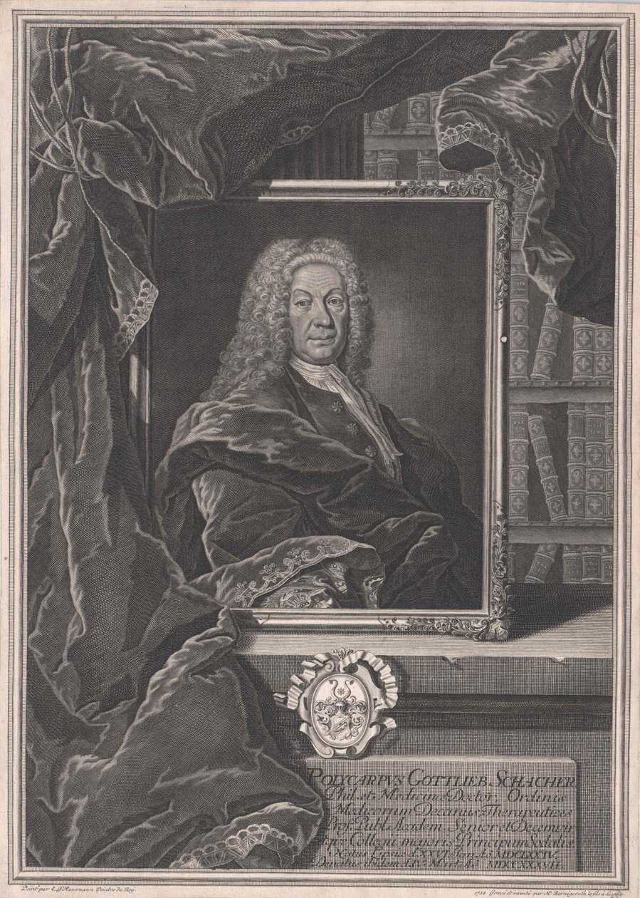Polycarp Gottlieb Schacher av Artist Unknown