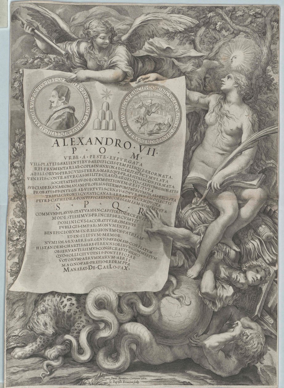 Påve Alexander VII av Artist Unknown