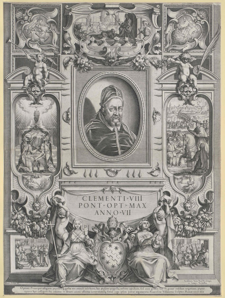 Påven Clemens VIII av Artist Unknown