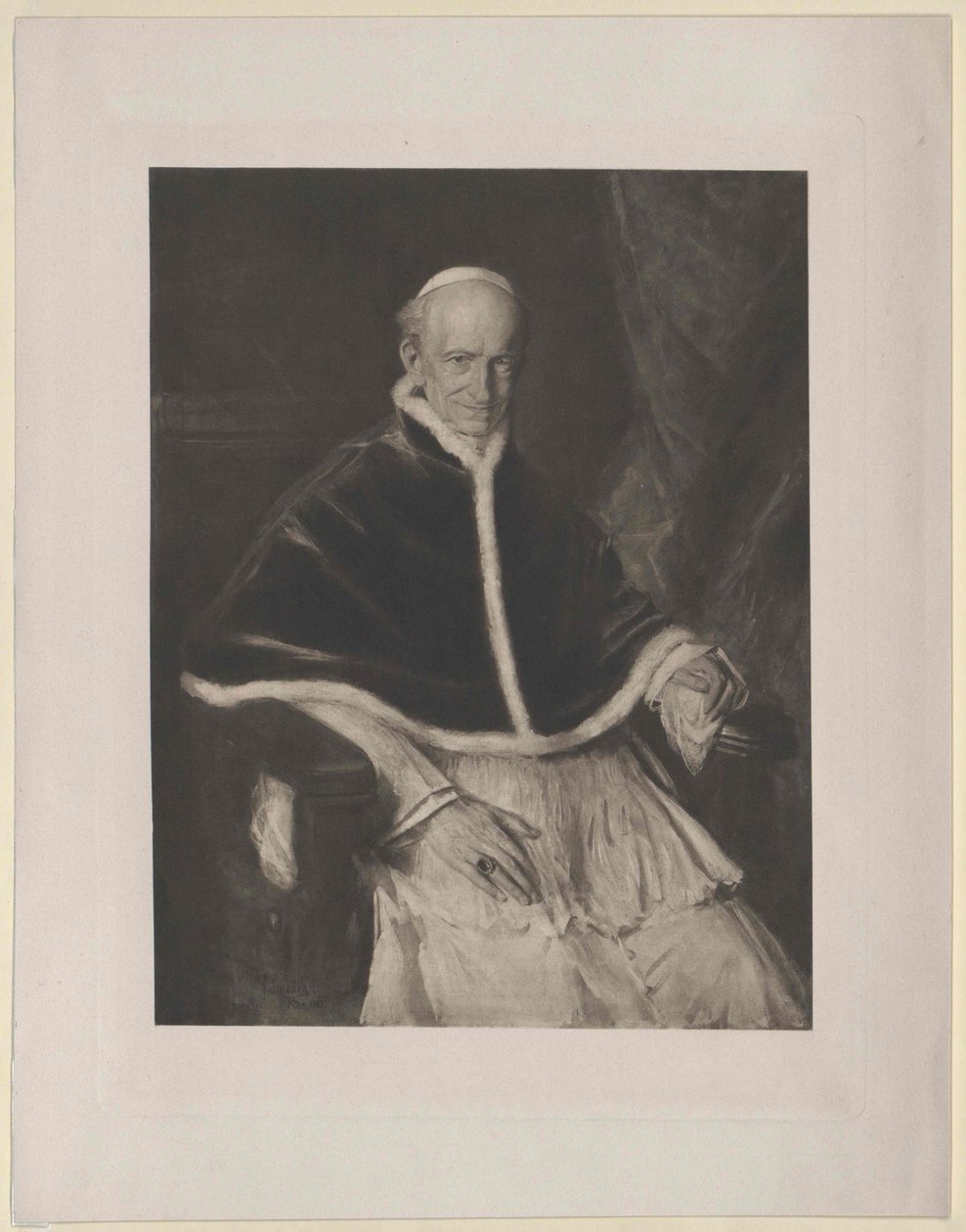 Påven Leo XIII av Artist Unknown