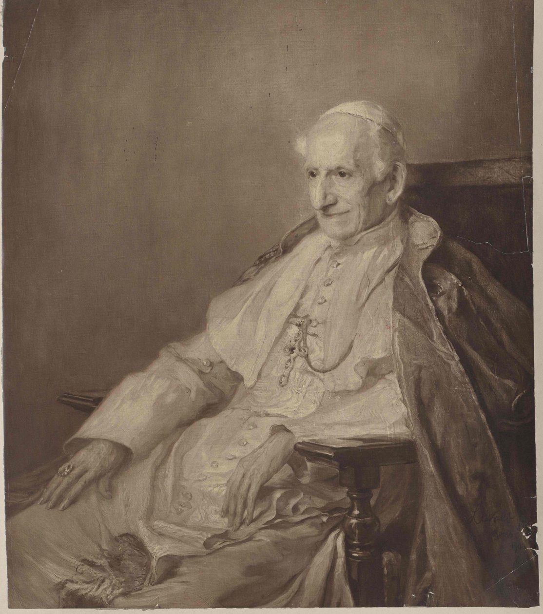 Påven Leo XIII av Artist Unknown