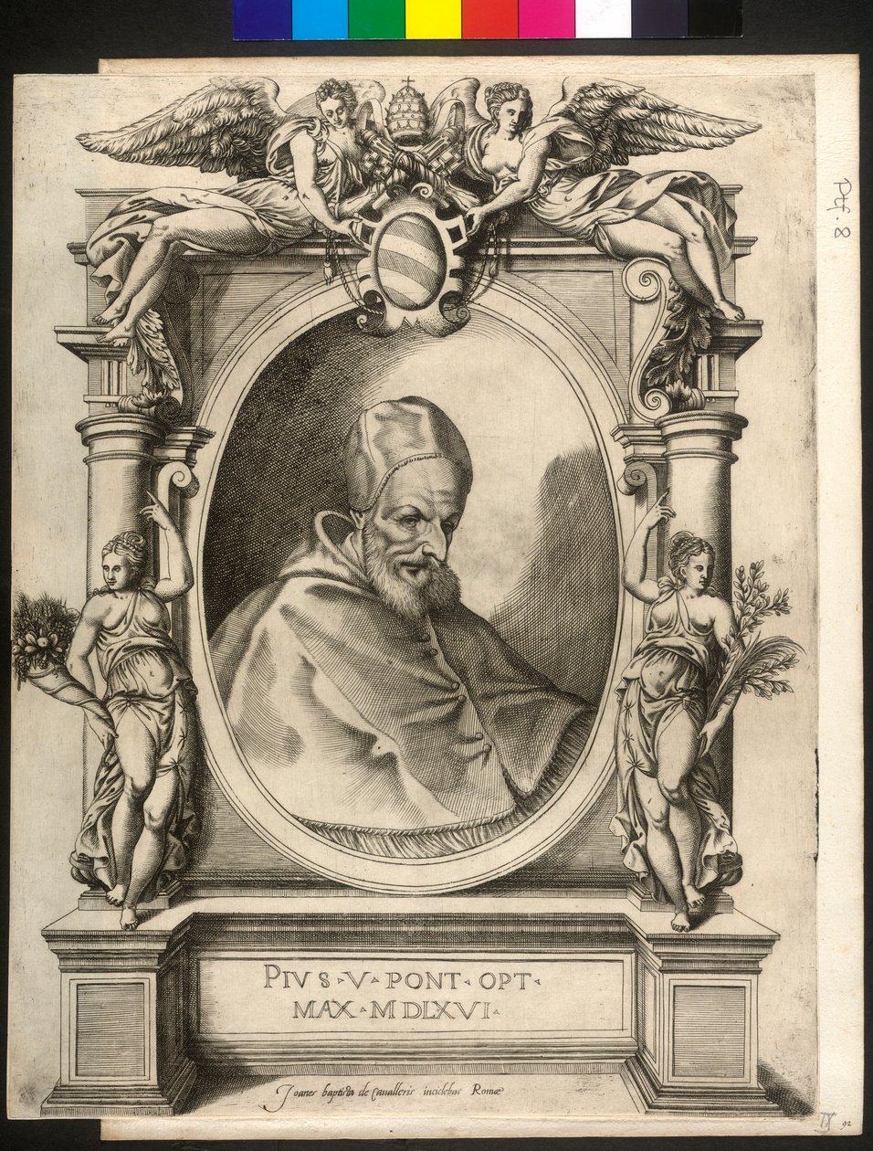 Påven Pius V av Artist Unknown