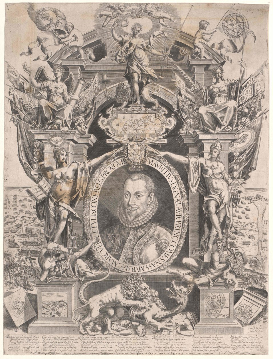 Prins av Oranien Moritz av Artist Unknown