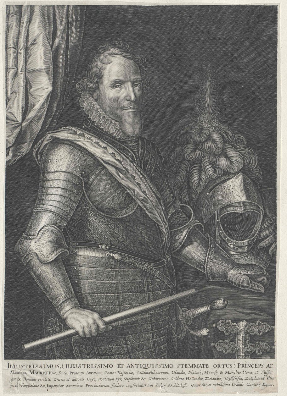 Prins av Oranien Moritz av Artist Unknown
