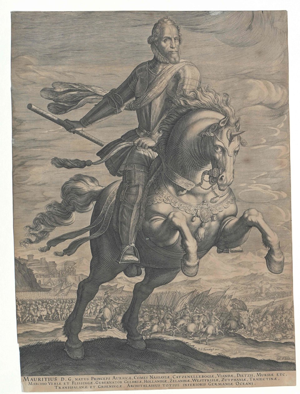 Prins av Oranien Moritz av Artist Unknown