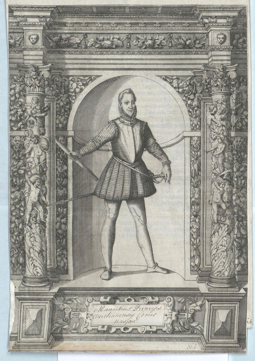 Prins av Oranien Moritz av Artist Unknown