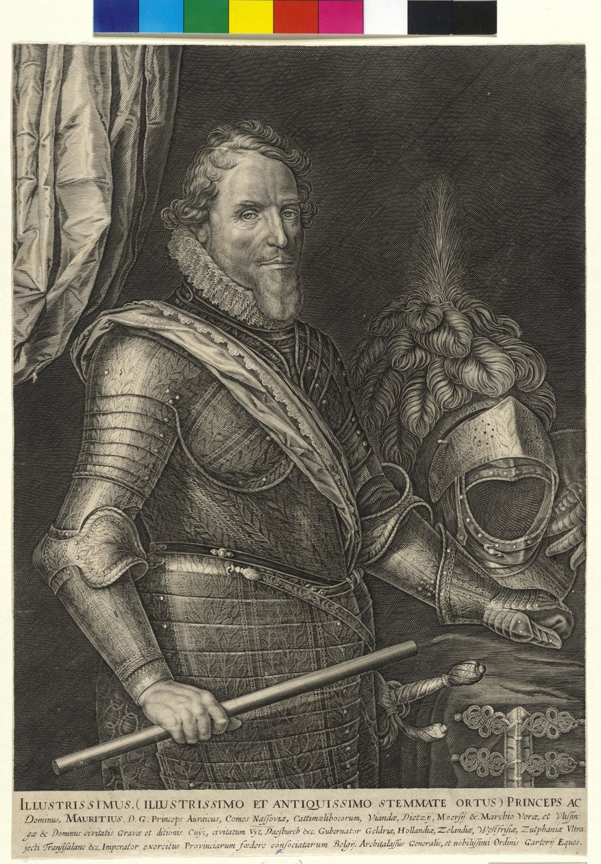 Prins av Oranien Moritz av Artist Unknown