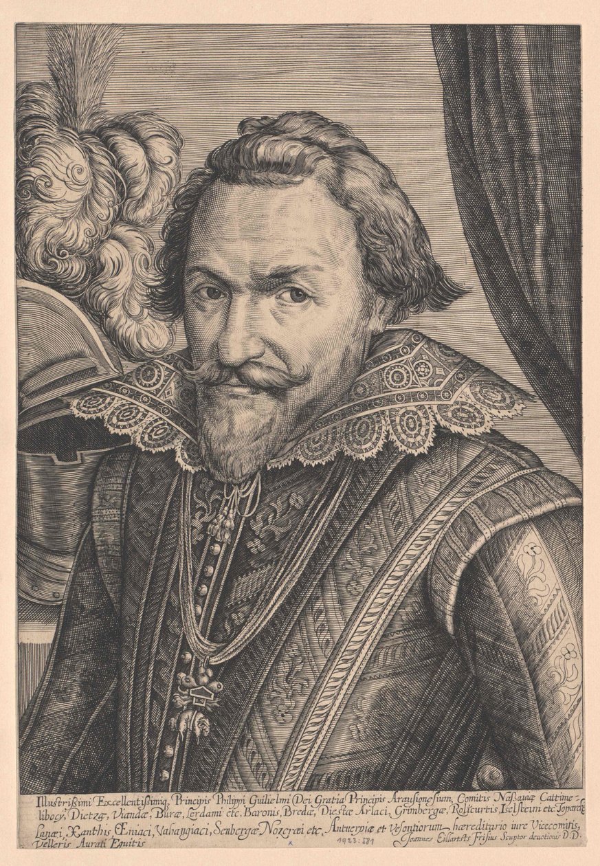 Prins av Oranien Philipp Wilhelm av Artist Unknown