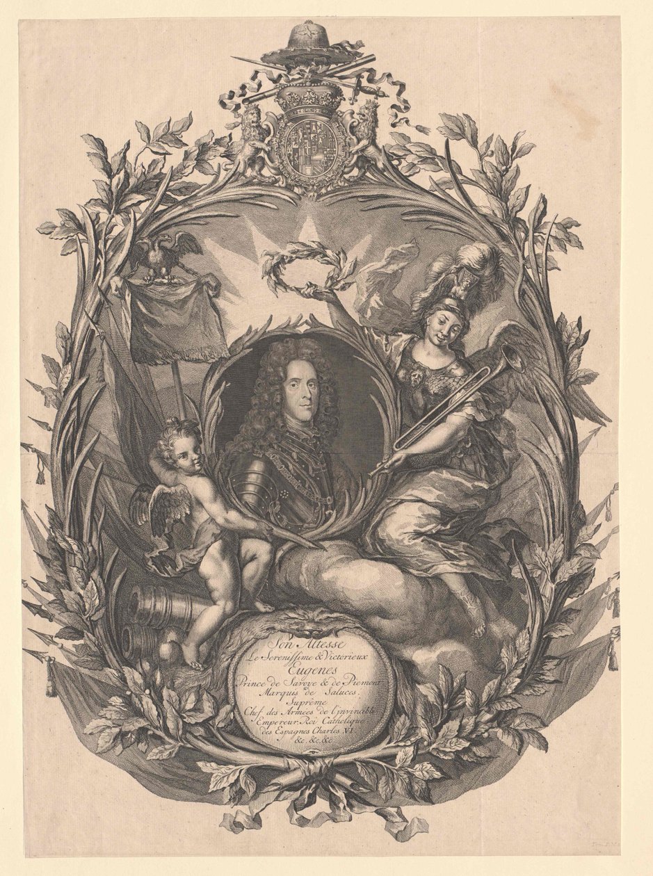 Prins av Savoyen Carignan Eugene av Artist Unknown