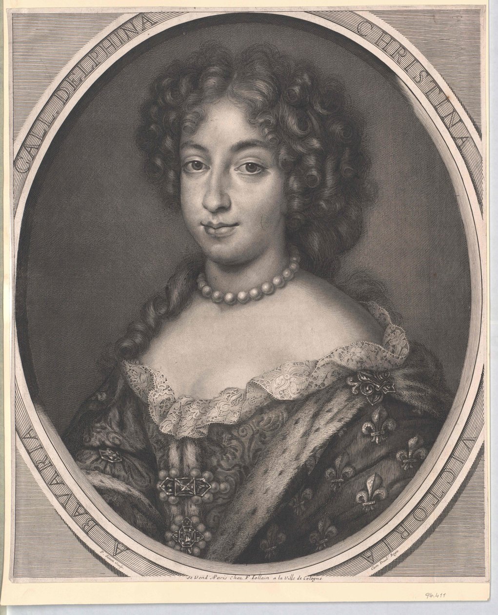 Prinsessan av Bayern Maria Anna av Artist Unknown
