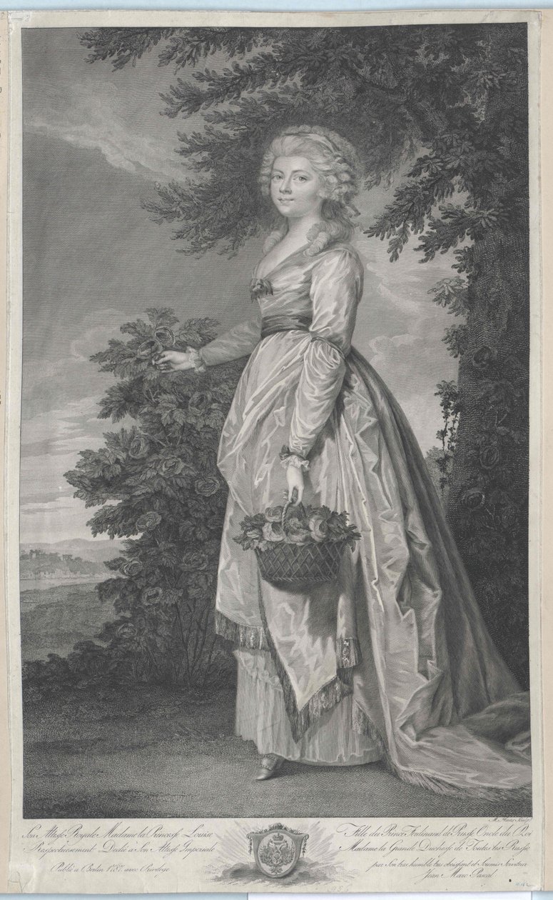 Prinsessan av Preussen Louisa av Artist Unknown
