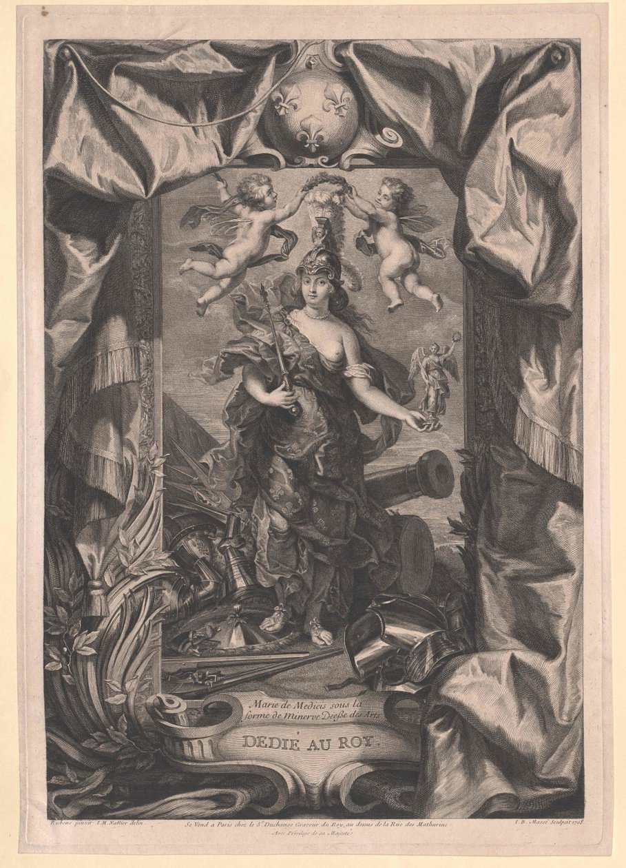 Prinsessan av Toscana Maria de "Medici av Artist Unknown