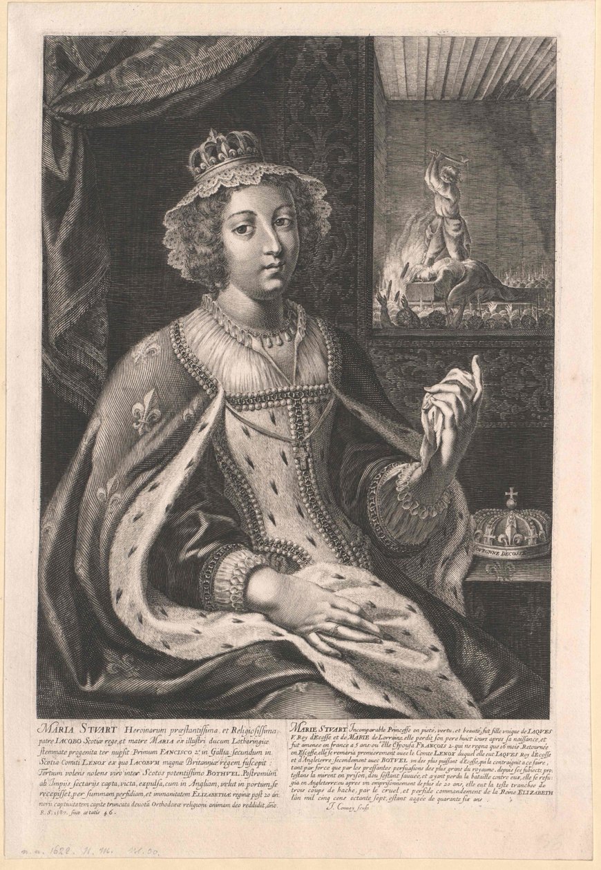 Drottning av Skottland Maria Stuart av Artist Unknown