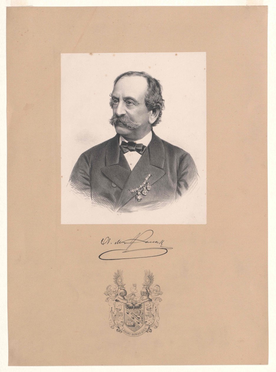 Ritter von Rudin Pollak (tryck) av Artist Unknown