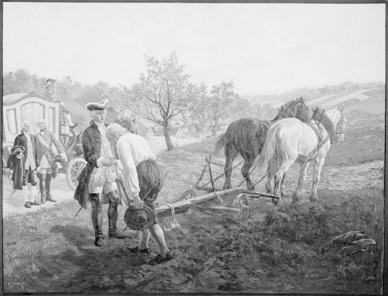 Romersk tysk kejsare +1790 Josef II av Artist Unknown