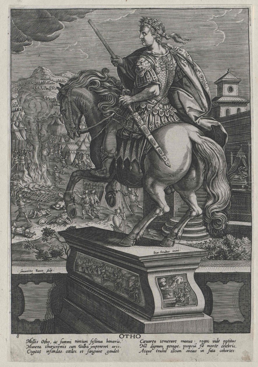 Romerske kejsaren Otho av Artist Unknown