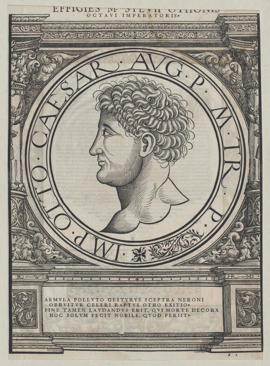 Romerske kejsaren Otho av Artist Unknown